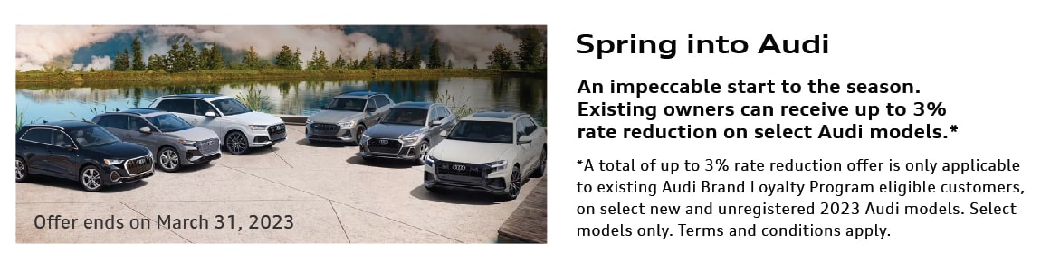 Spring into Audi at Audi Midtown Toronto
