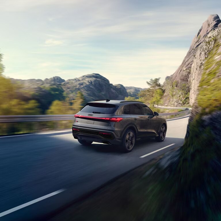 2025 Audi Q5 on mountain road