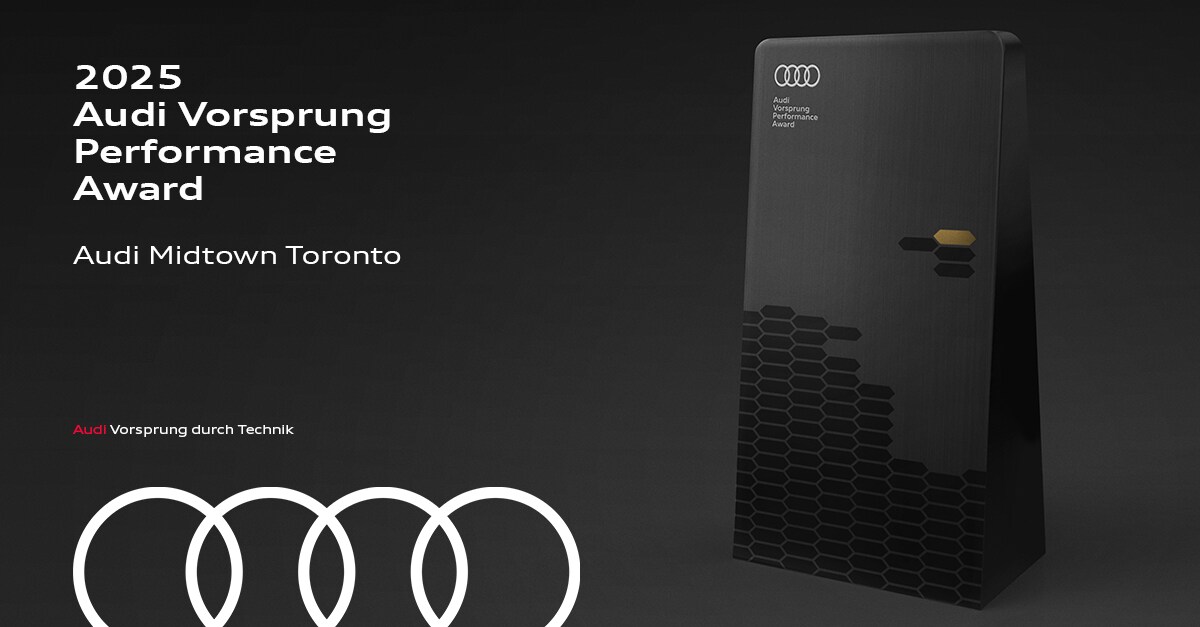 Audi Vorsprung Performance Award