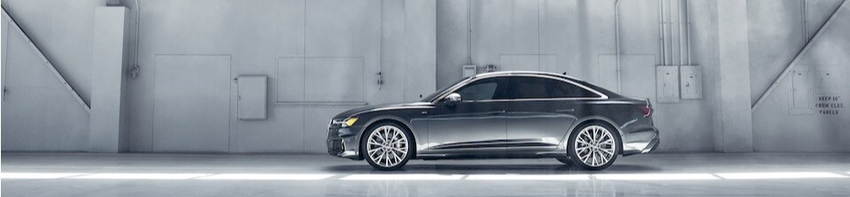 2019 Audi A6 in Parking Garage