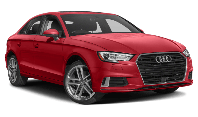 2020 Audi A3 in red