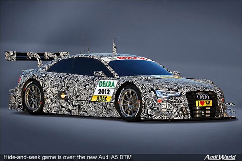 The New Audi A5 DTM