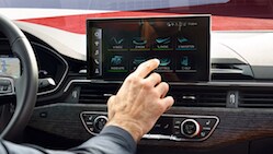 2020 Audi A4 infotainment system 2020 Audi A4 near Los Angeles