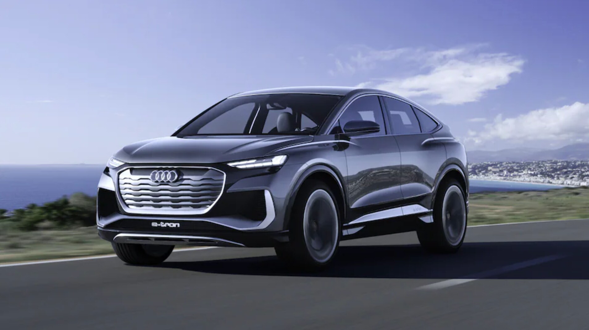 Audi Q4 Sportback e-tron concept exterior