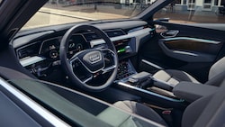 2020 Audi e-tron Sportback dashboard 2020 Audi e-tron Sportback near Los Angeles