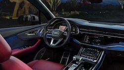 2021 Audi SQ7 interior 2021 Audi SQ7 interior cabin