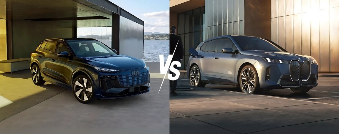 2025 Audi Q6 e-tron vs 2025 BMW iX: Ottawa's New Electric Showdown