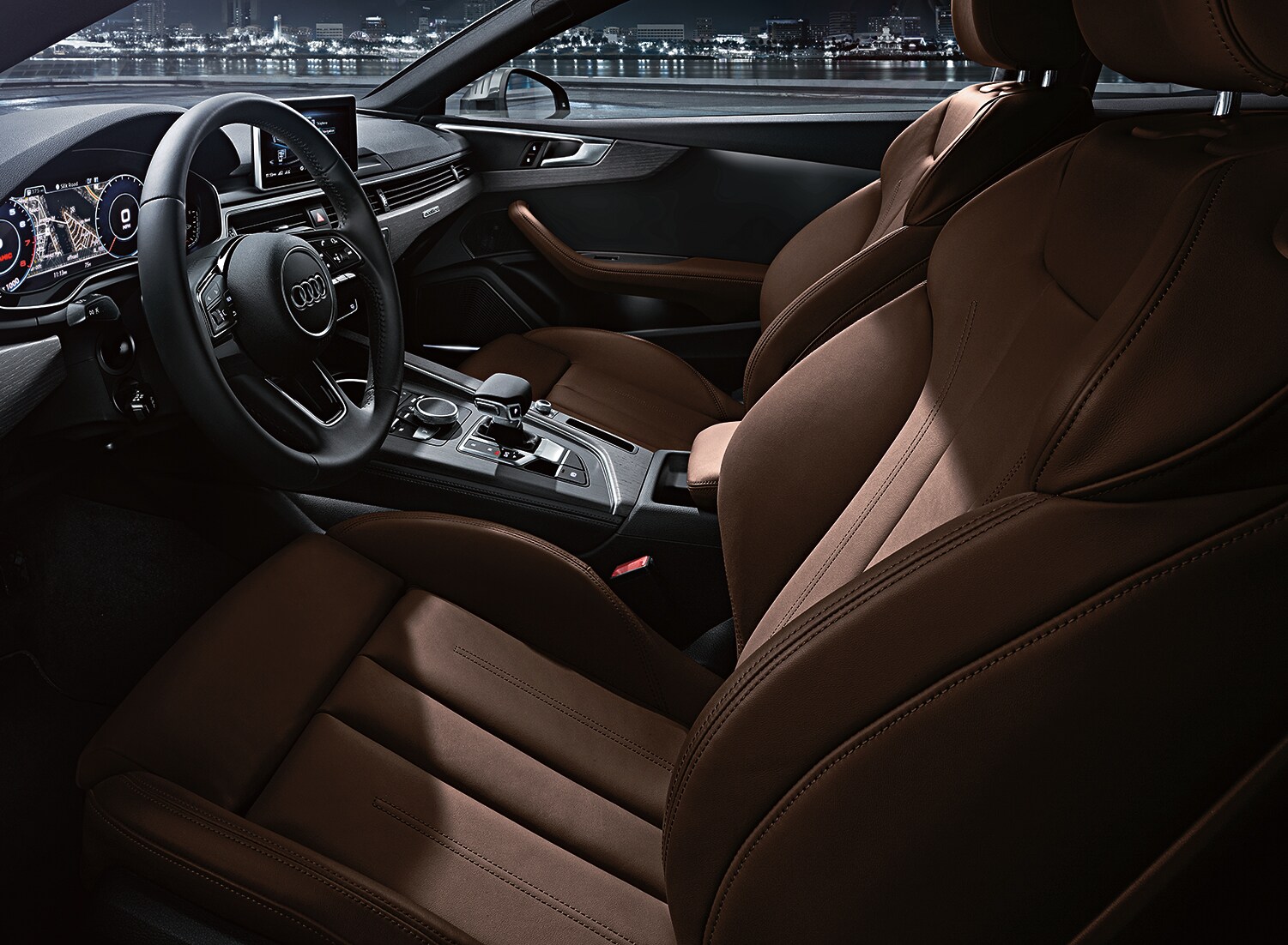 Audi Owings Mills is a Car Dealership in Ellicott City near Owings Mills MD | 2019 Audi A5 interior