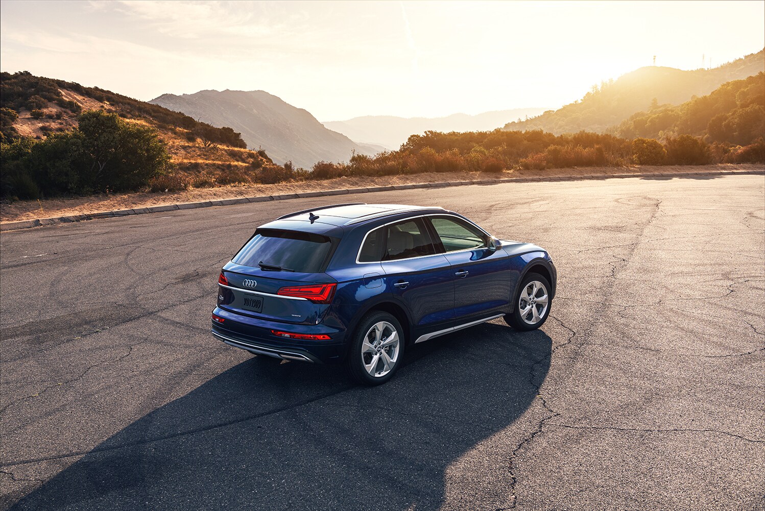 Model Features of the 2021 Audi Q5 at Audi Owings Mills | 2021 Audi Q5 Rear view