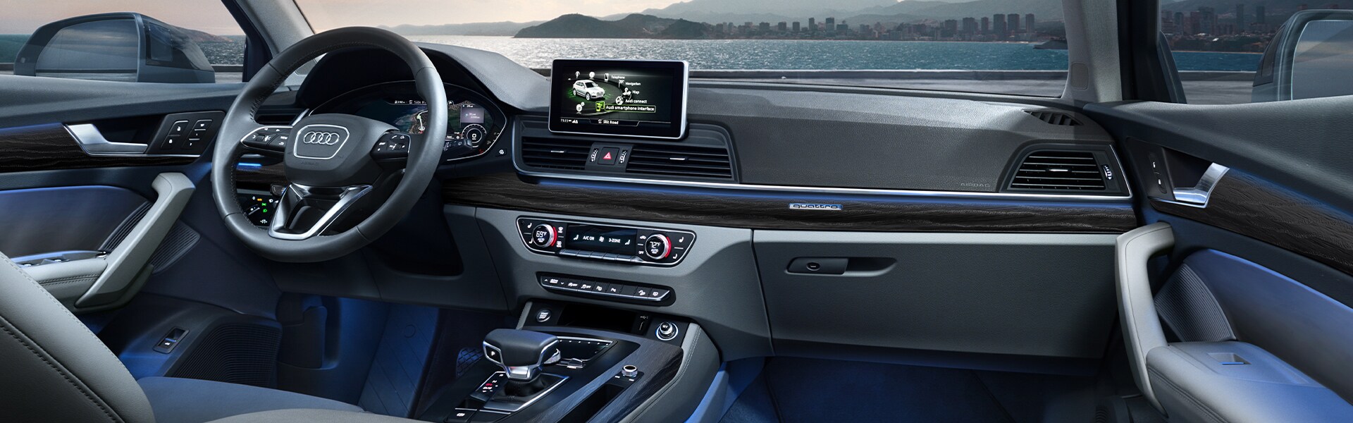 Comparison of the 2020 Audi Q5 & the 2020 Mercedes-Benz GLC at Audi Owings Mills | Interior of the 2020 Audi Q5 Comparison of the 2020 Audi Q5 & the 2020 Mercedes-Benz GLC at Audi Owings Mills | Interior of the 2020 Audi Q5