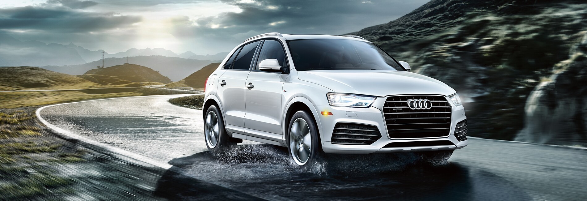 New Audi Q3 Exterior Features New Audi Q3 Red Exterior Off Road