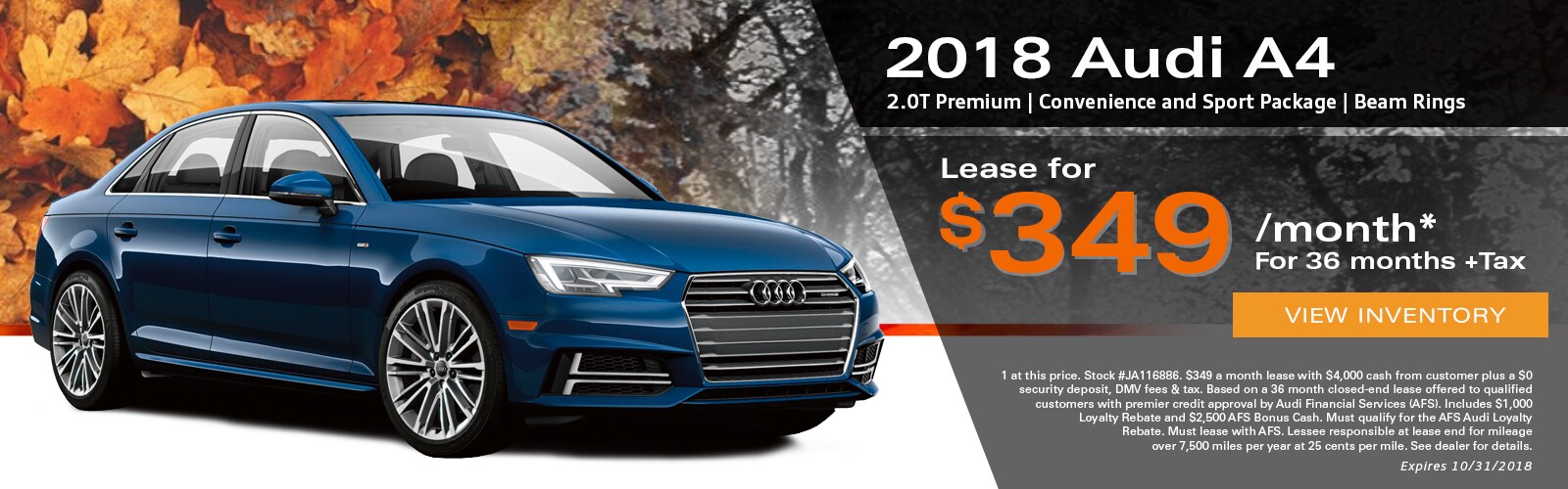 Audi Palo Alto A4 October Special