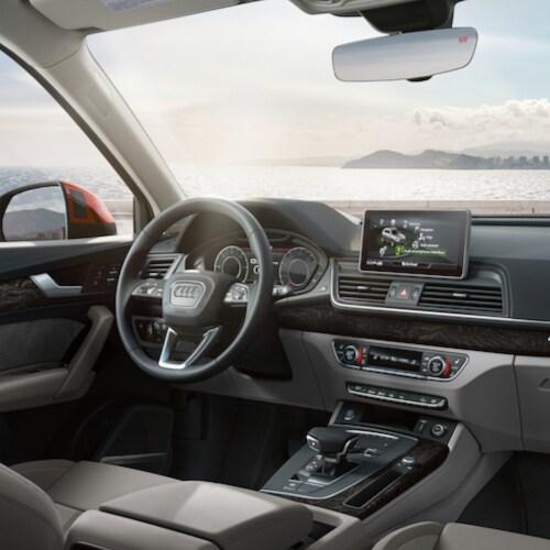 Audi SUV interior Audi SUV interior