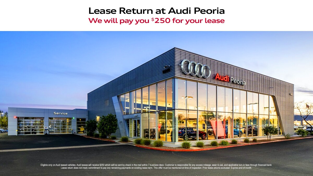 Audi Lease Return at Audi Peoria