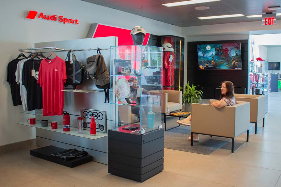 Audi Raleigh Service Wait Room