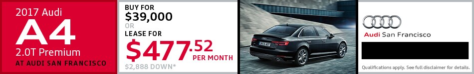 2017 Audi A4 2.0T Premium