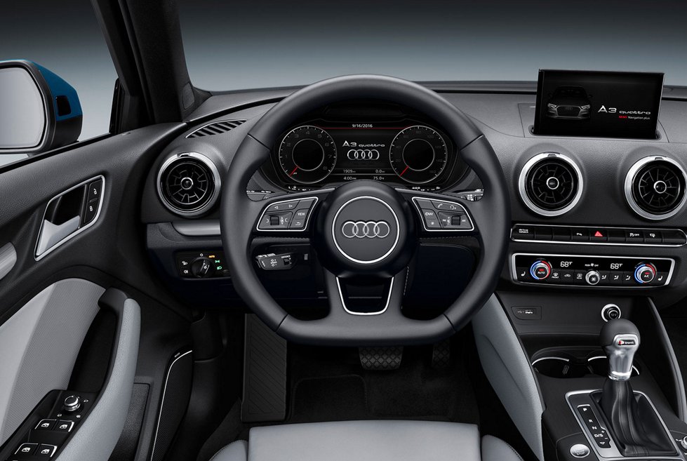 2017 A3 Sedan interior dash