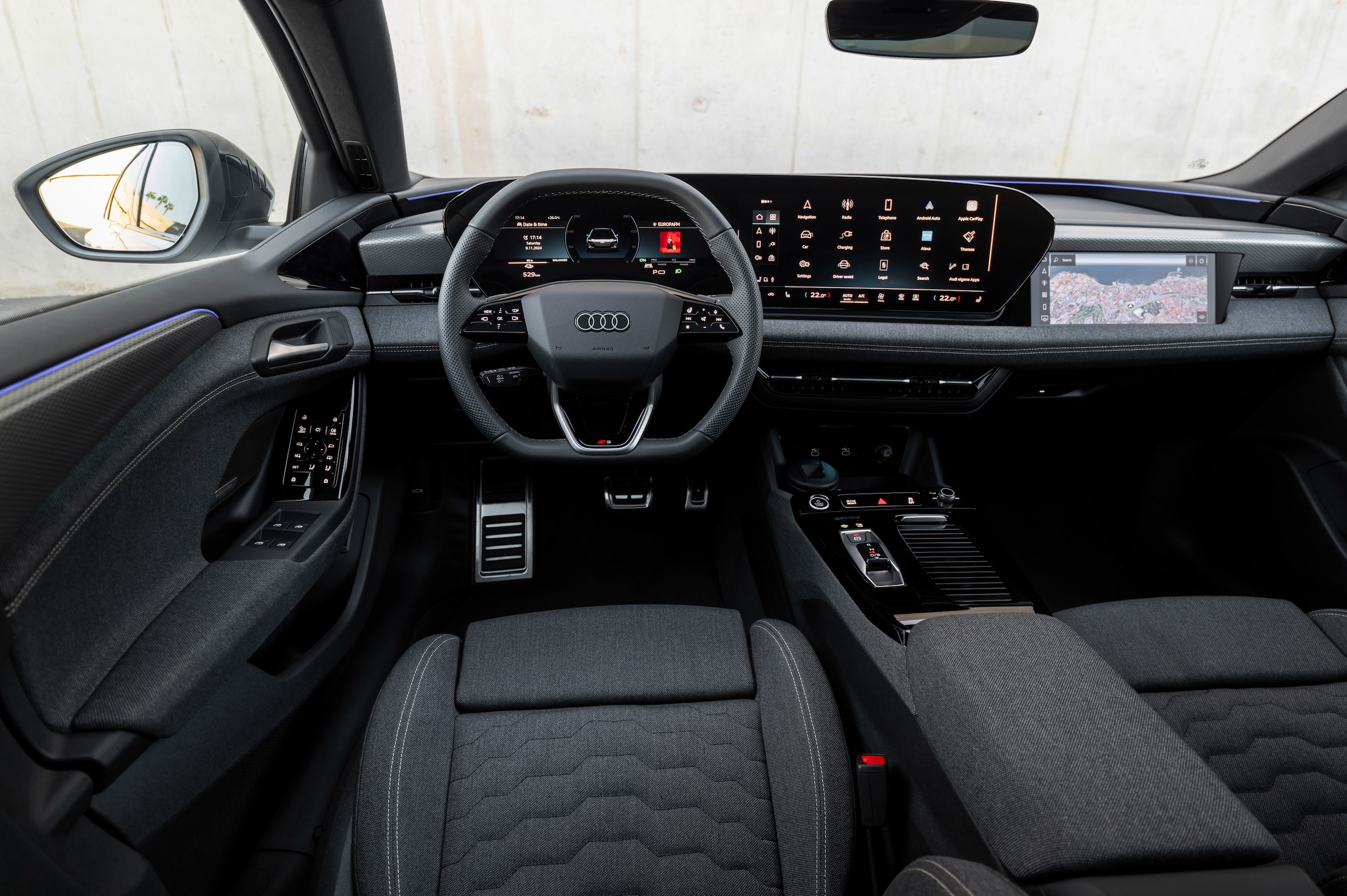 2025 Audi A6 e-tron Dashboard 2025 Audi A6 e-tron Dashboard