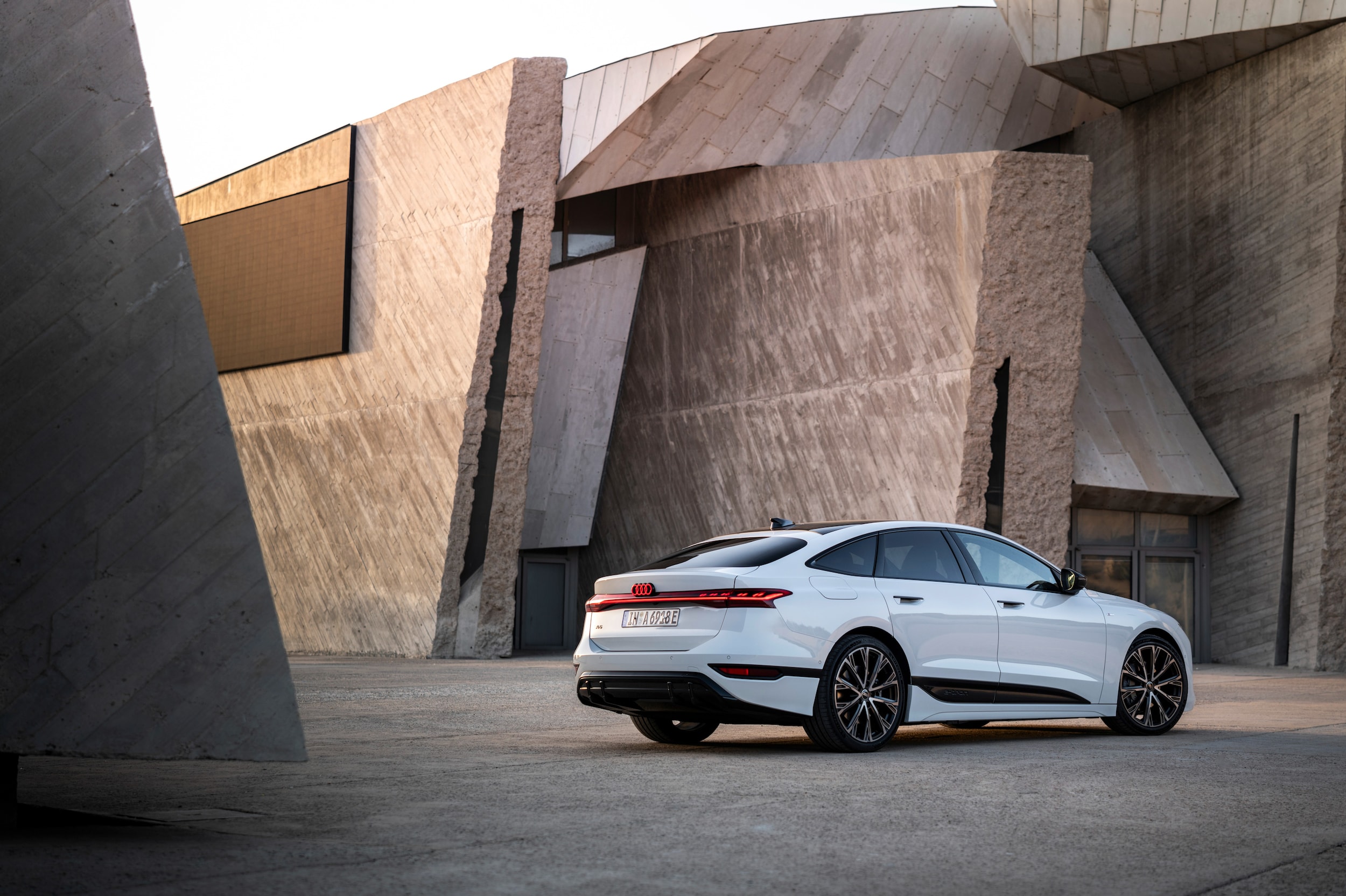 2025 Audi A6 et-tron rear 2025 Audi A6 et-tron rear