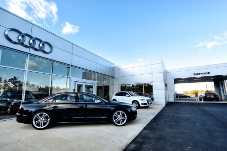 Audi South Burlington Service Center on Shelburne Road in South Burlington, Vermont