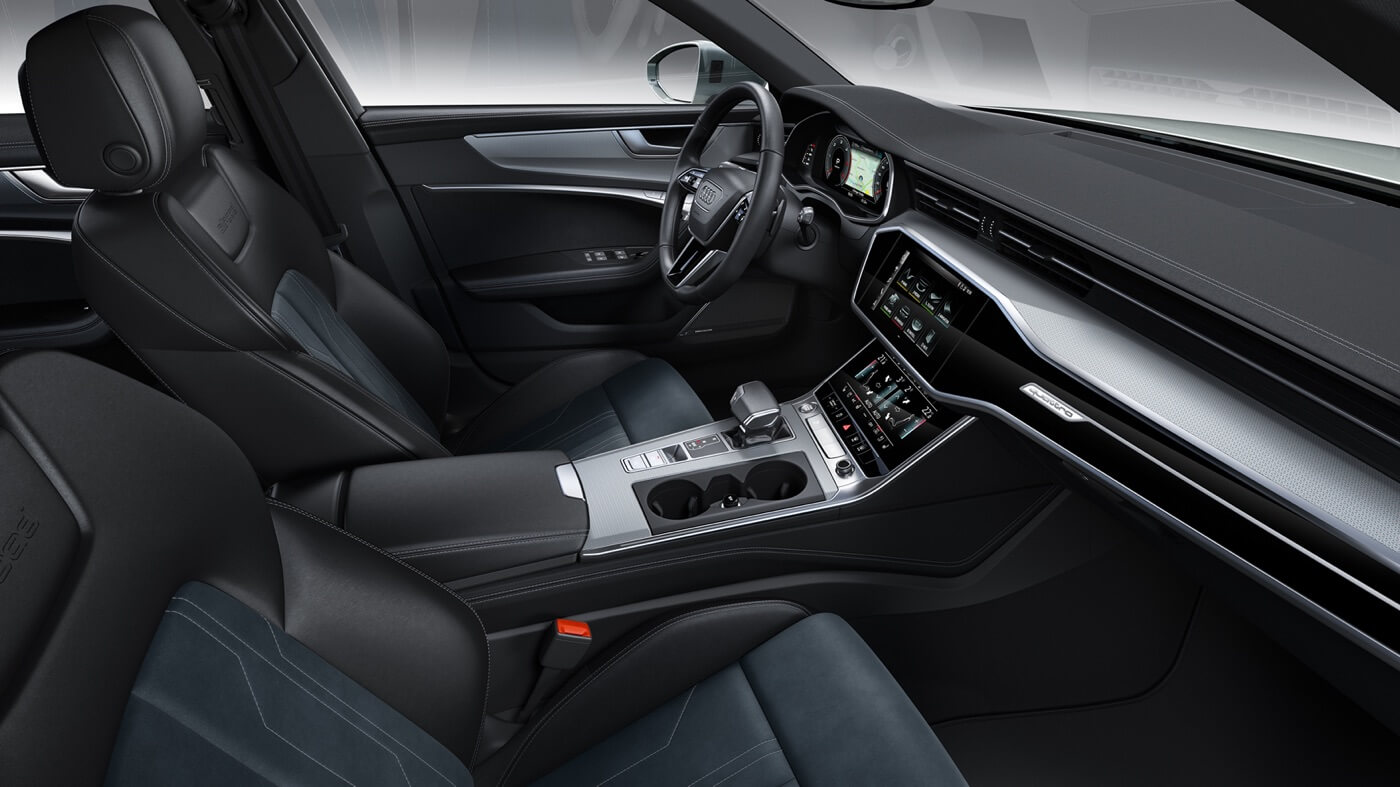 vue habitacle Audi A6 2022