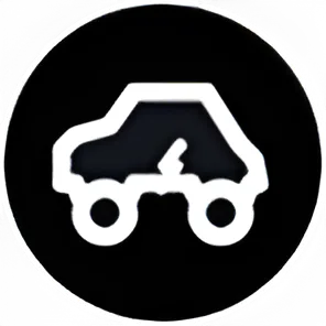 Electric vehicle icon