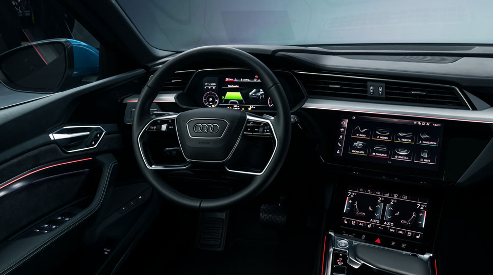 Audi e-tron Connectivity and Features