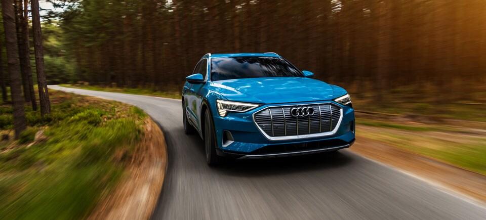 Audi e-tron Driving