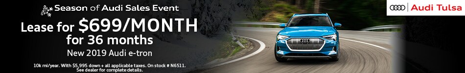 Audi e-tron Lease Offer at Audi Tulsa