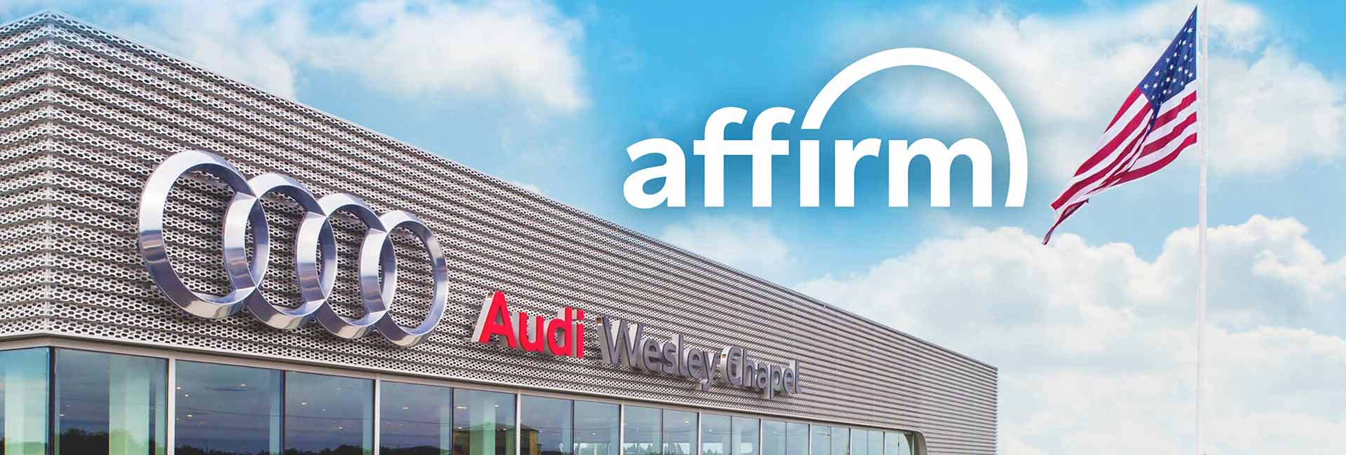 Audi Wesley Chapel and Affirm Logo