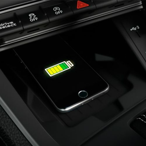 Audi
Q3 wireless charging