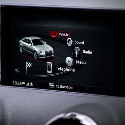 Audi A3 infotainment
