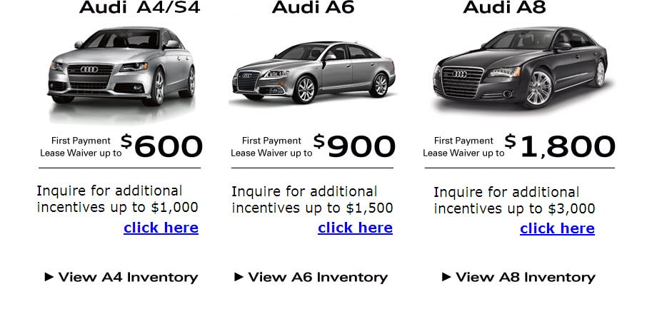 A4 A6 A8