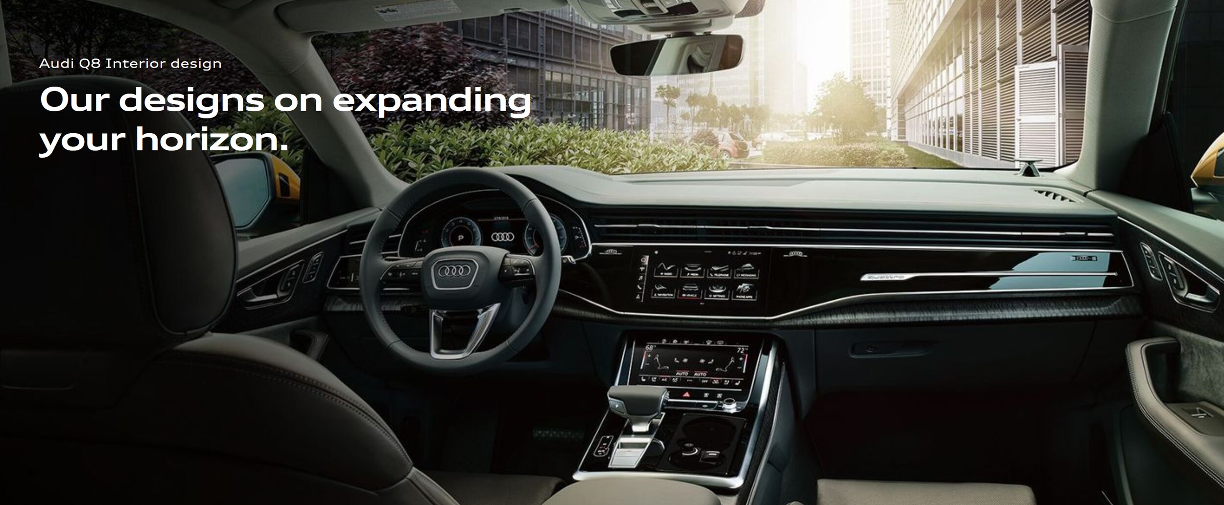 2020 Audi Q8 interior