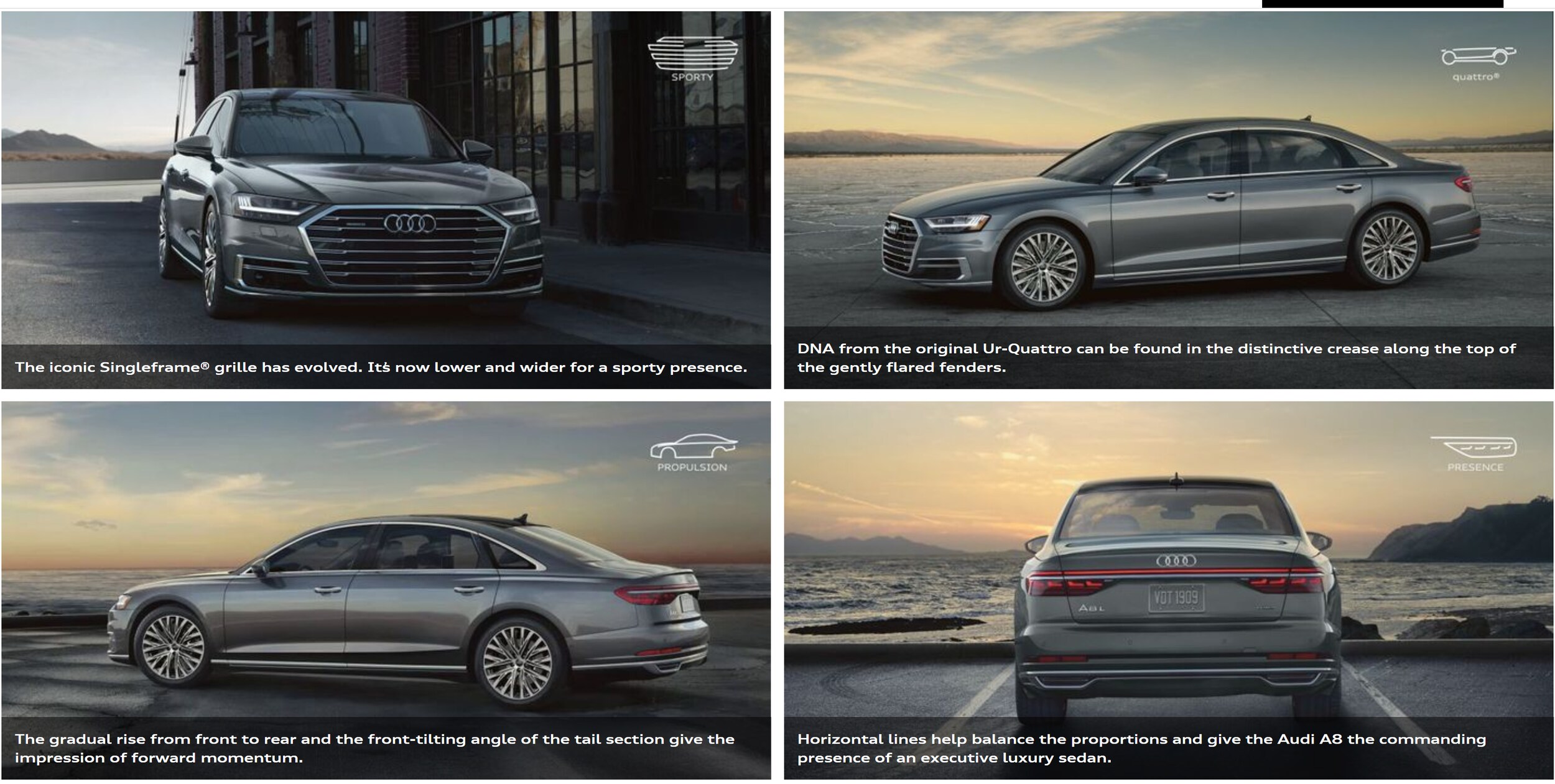 2020 A8 exterior