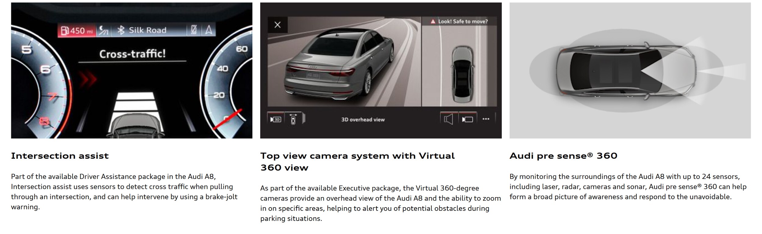 2020 A8 driver assistance