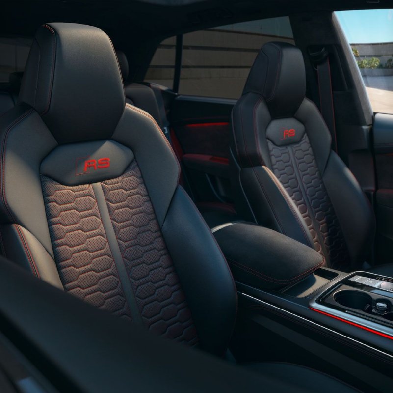 Interior of 2025 Audi RS Q8
