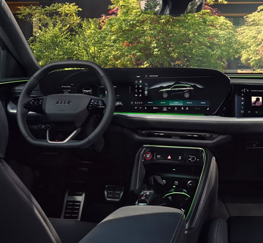Interior of 2025 Audi Q5