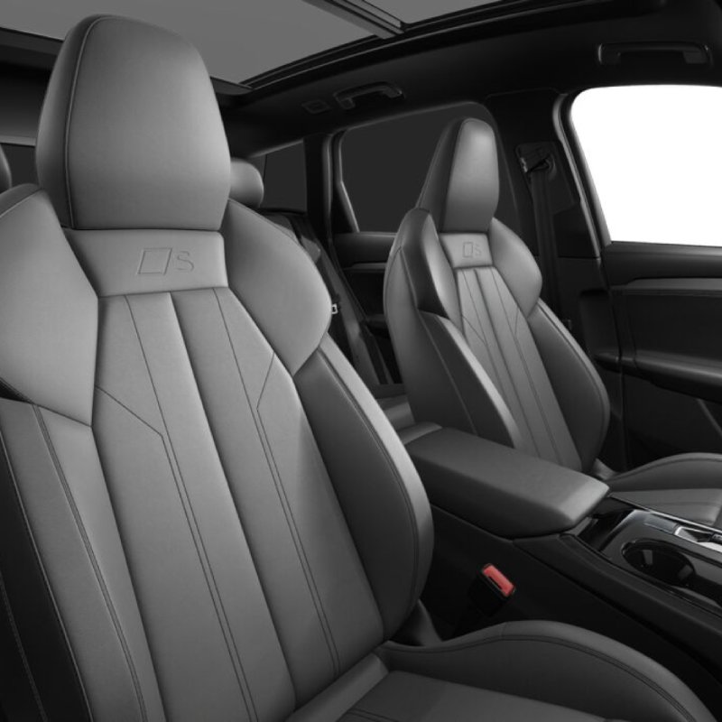 Interior of 2025 Audi Q6 e-ton