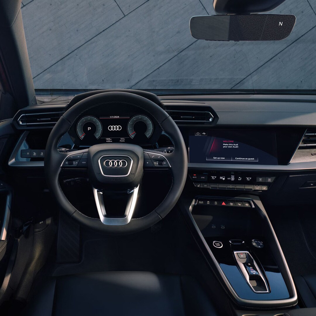 Interior of 2025 Audi A3