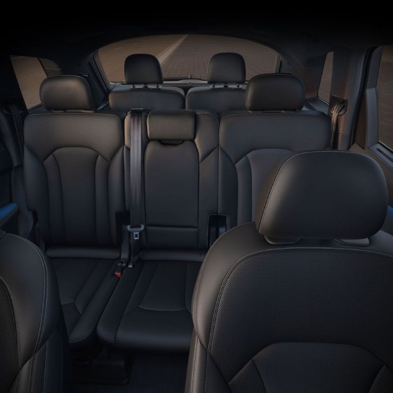 Interior of 2025 Audi Q7