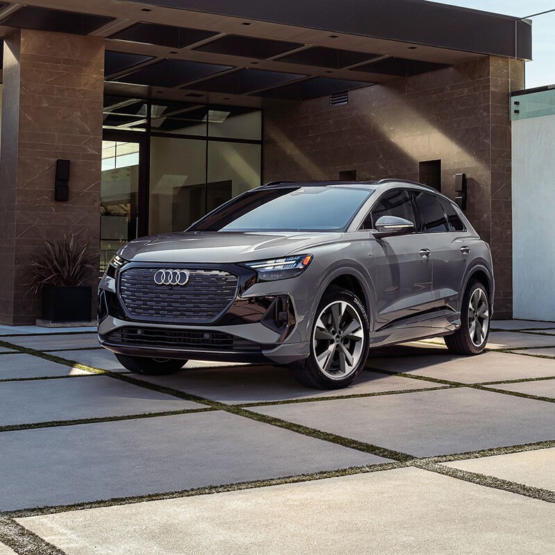 Exterior of the 2025 Audi Q4 e-tron