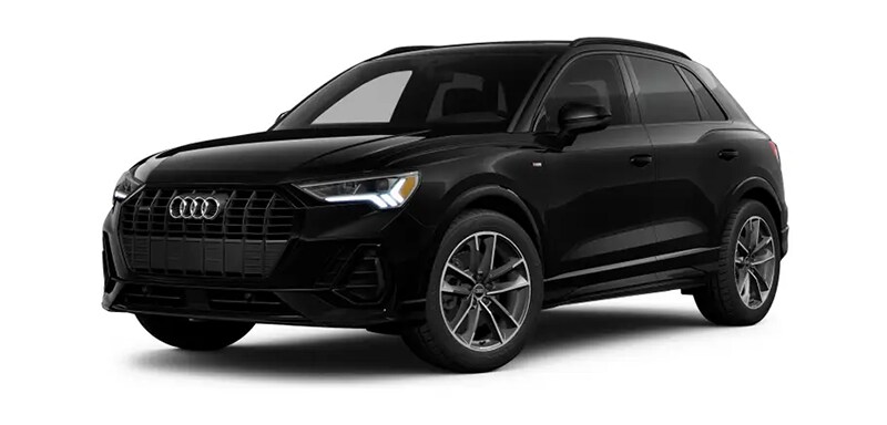 Audi Q3 in Mythos Black Metallic