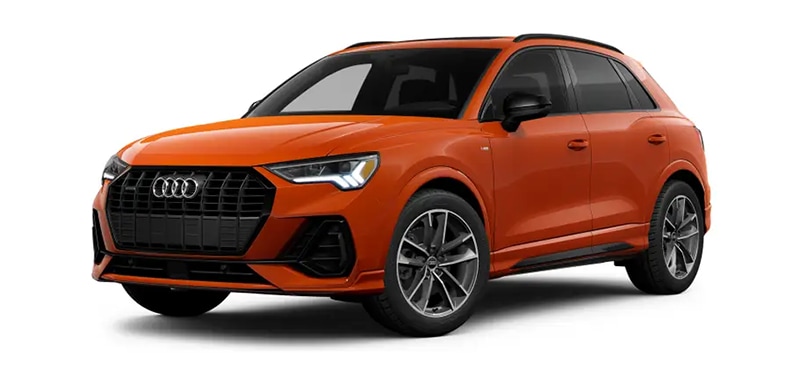 Audi Q3 in Pulse Orange