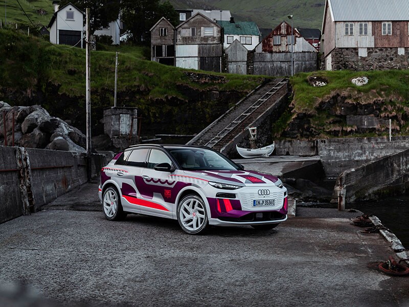 2023 Audi Q6 e-tron in town