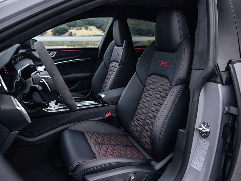 2024 Audi RS 7 Sportback Performance interior front seats