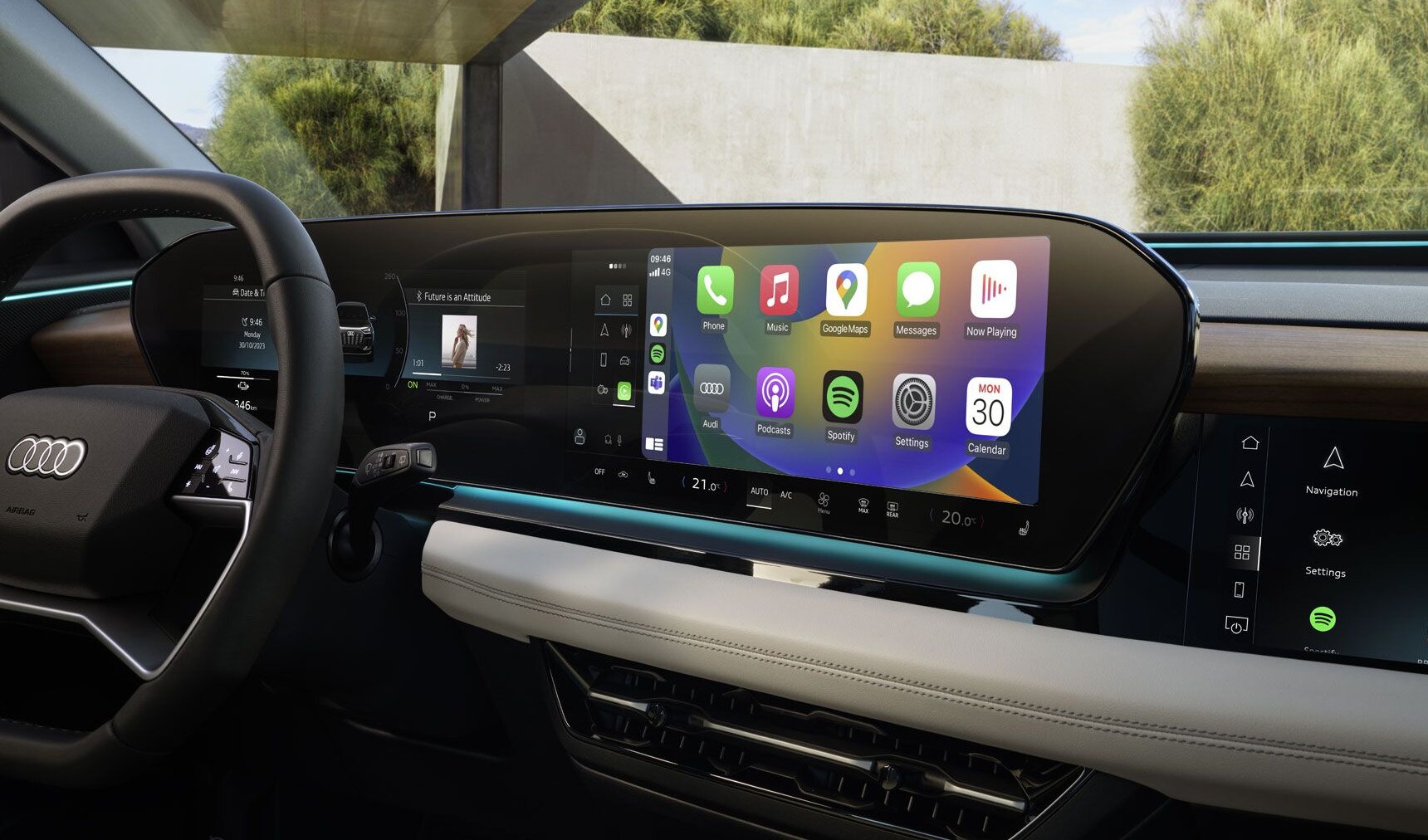 Audi Q6 Technology Audi Q6 Safety and Interior Technology