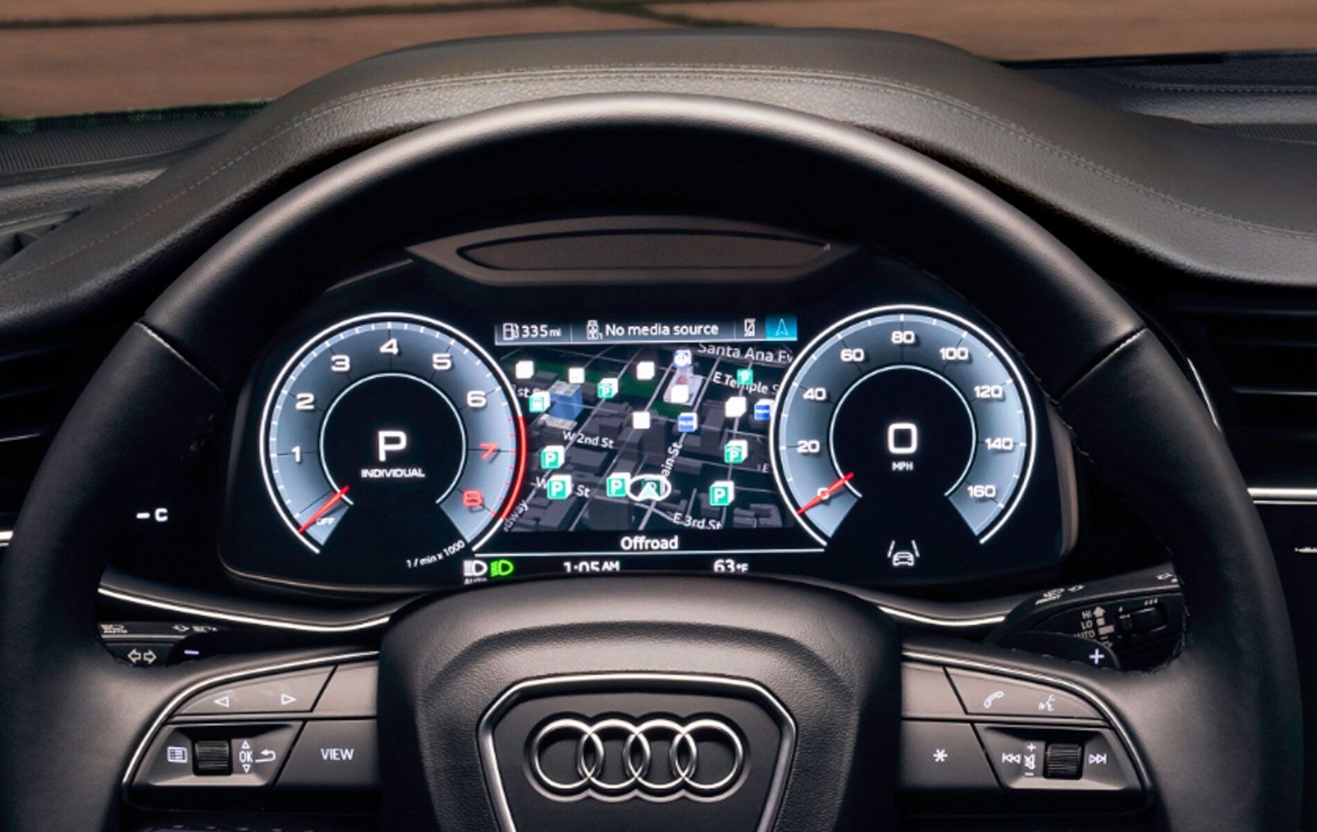 2025 Audi Q7 tech 2025 Audi Q7 Interior Tech