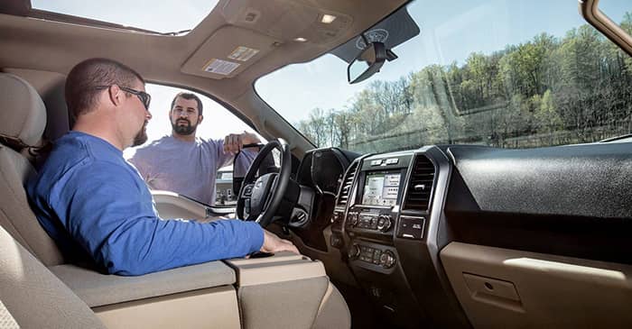 2018 Ford F-150 Interior Banner