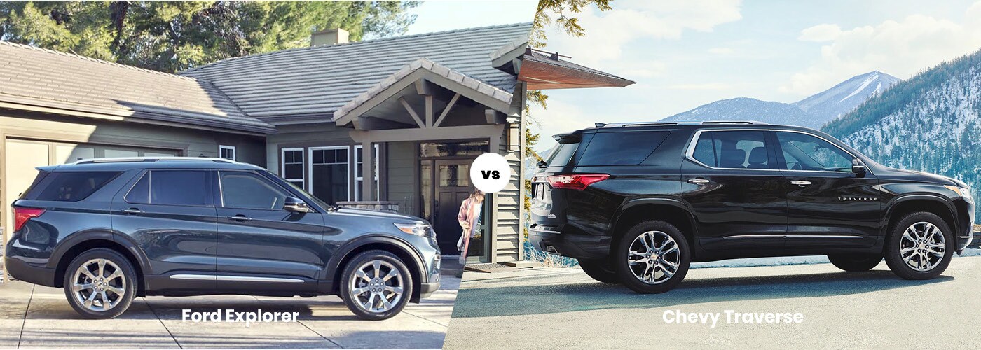 Ford Explorer vs Chevy Traverse